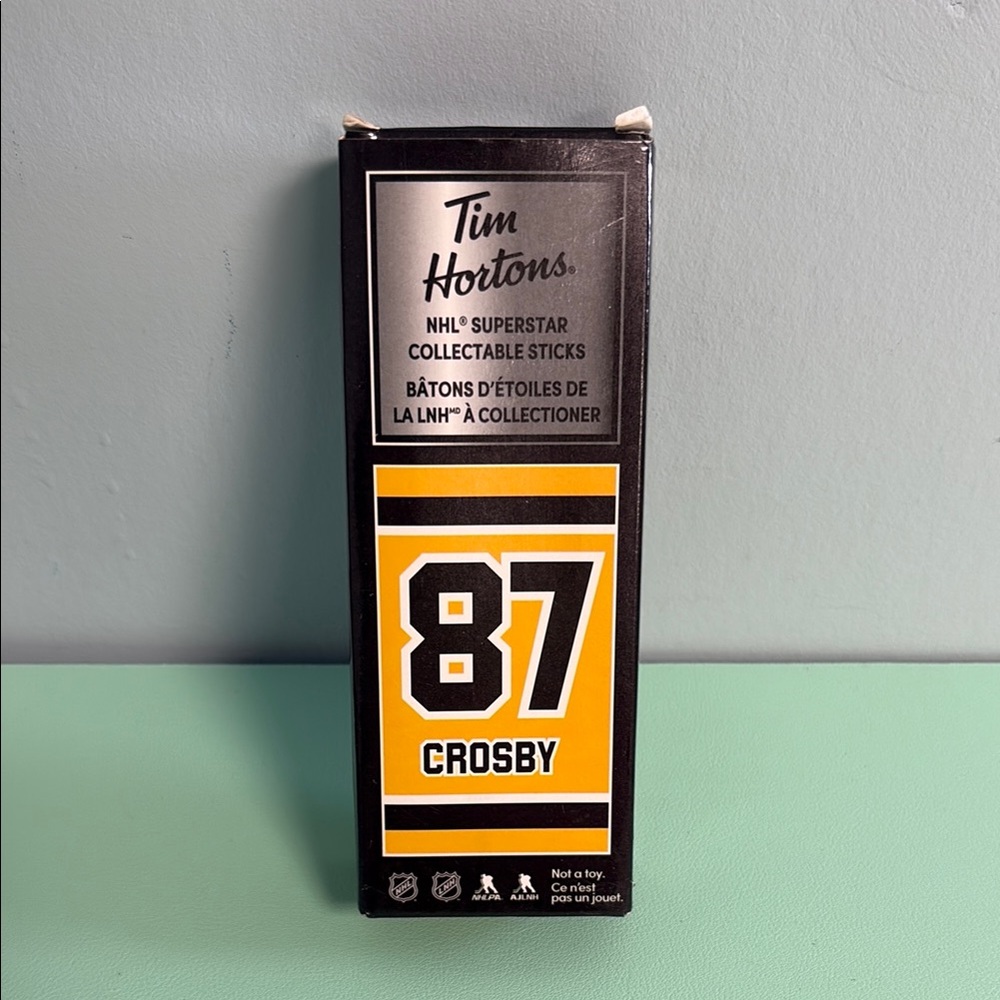 Tim Hortons NHL Superstar Collectable Sticks, # 87 Sidney Crosby, Hockey Stick